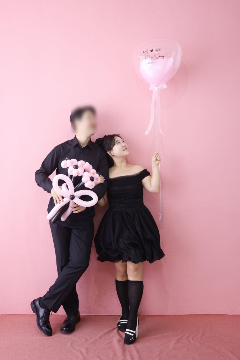 웨딩촬영소품추천 러빈벌룬 웨딩풍선으로 스튜디오촬영 인생샷 완성한 찐후기
