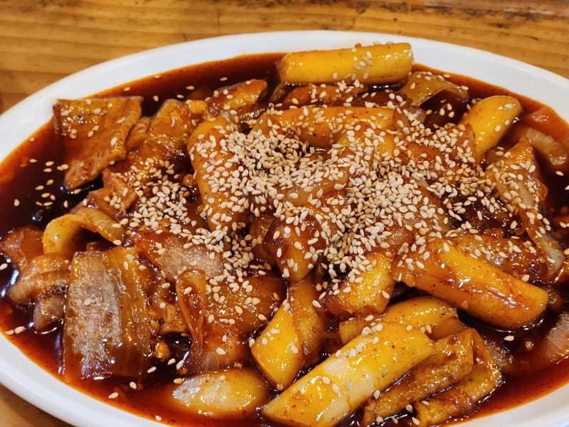 진주 중앙시장 맛집 먹자골목 떡볶이 쫄면 순대국밥 다 맛있는 삼성분식
