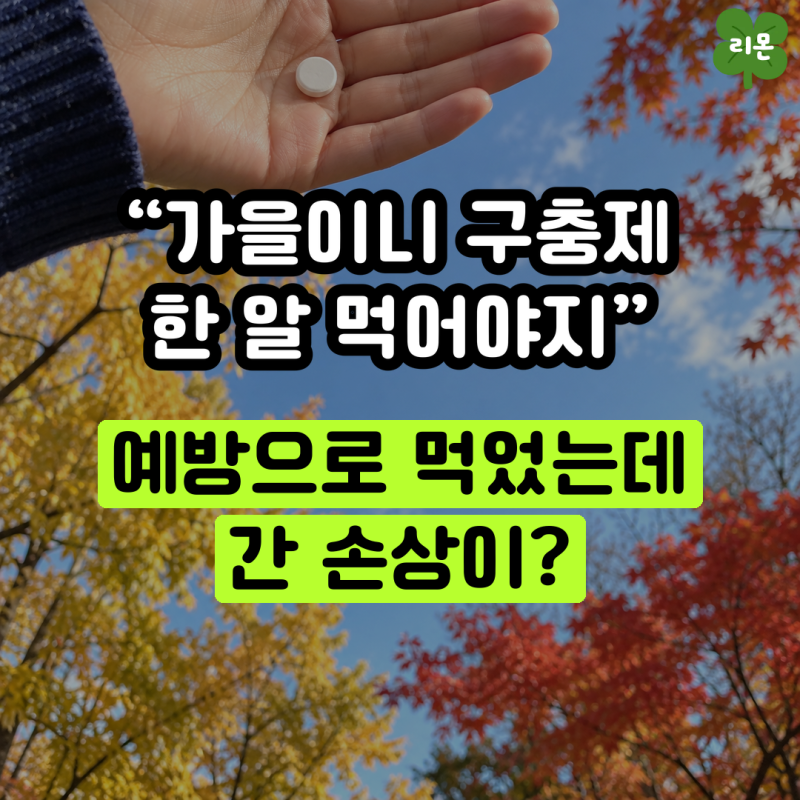 "가을이니 한 알 먹어야지" 구충제 복용시기, 예방으로 먹었는데 간 손상이?