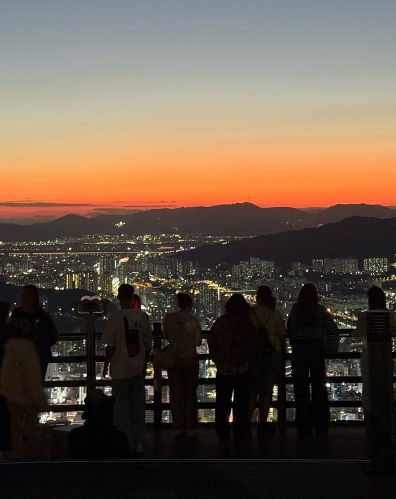 부산여행오면 꼭 들려야 하는 현지인 추천장소 황령산 전망대(주차 꿀팁)