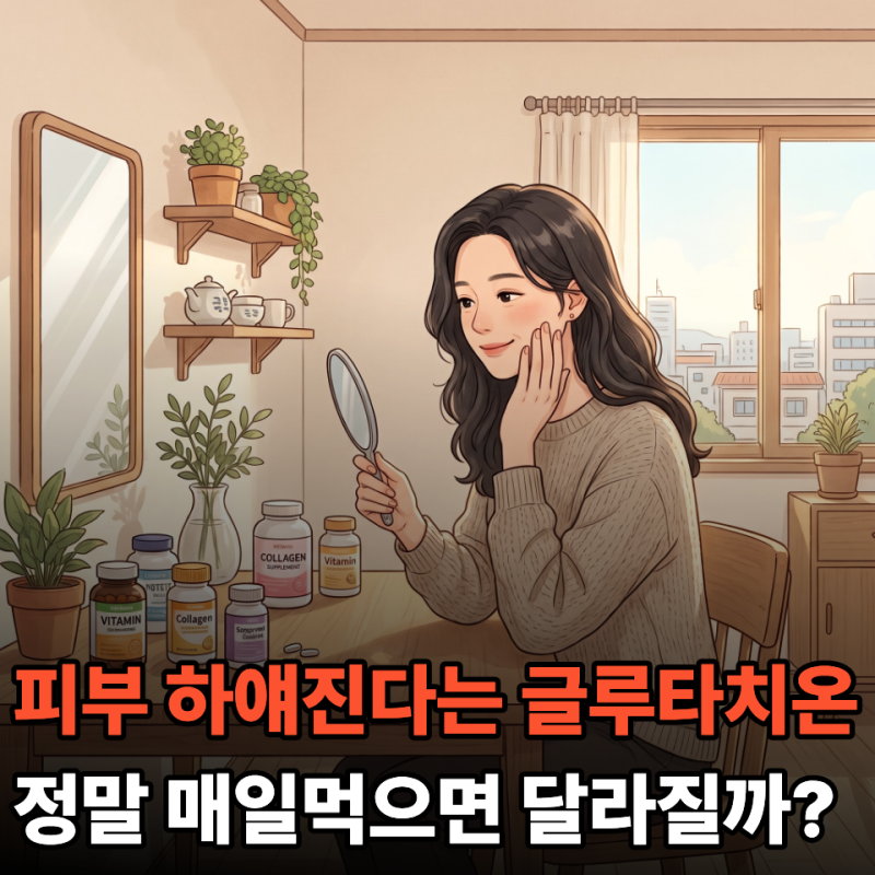 글루타치온 먹으면 정말 피부 하얘질까? 40대 이후 필수영양제 추천 효과와 부작용