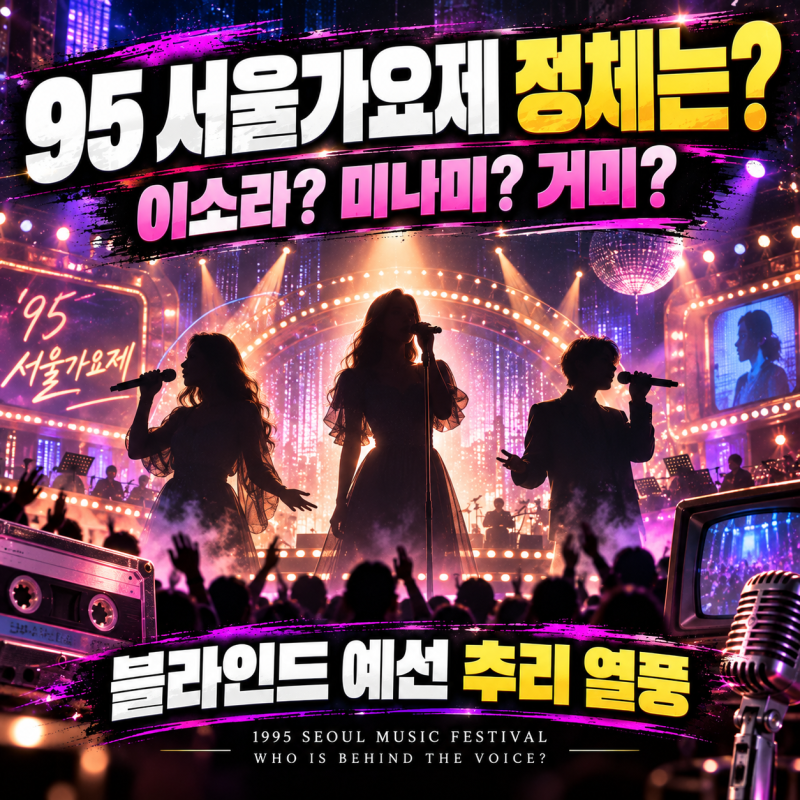 놀면 뭐하니 95 서울가요제 정체 누구? 이소라·미나미·거미·정은지까지, 블라인드 예선 참....
