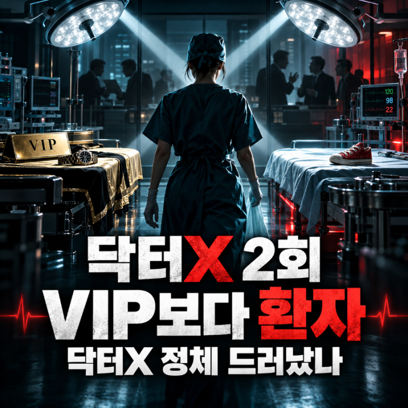 닥터X 2회 줄거리｜두 수술을 모두 성공시킨 계수정, 닥터X 정체 드러났나