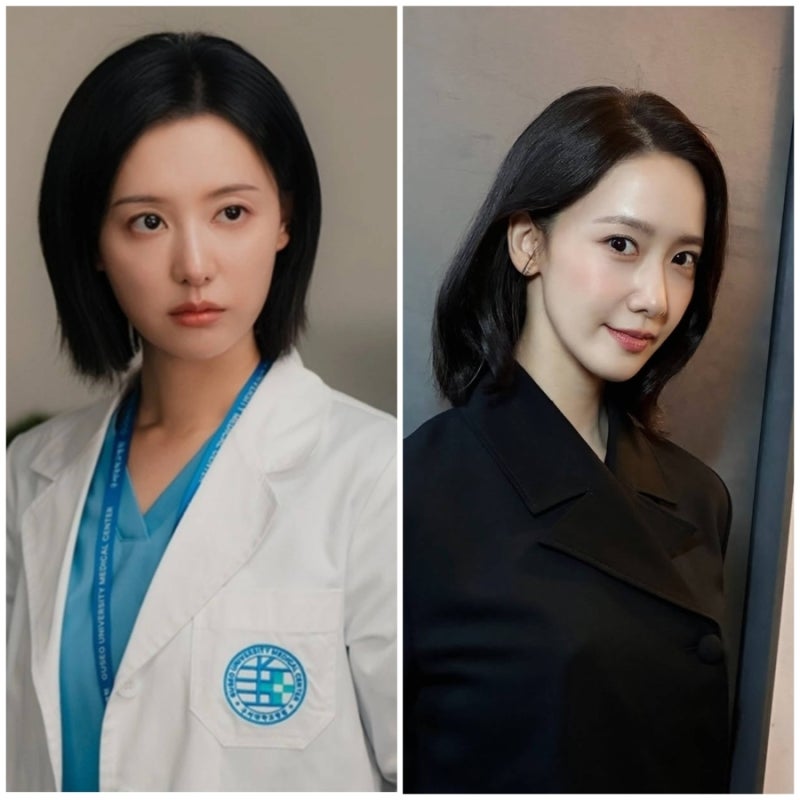 “34세 김지원, 닥터x 단발이 끝인 줄 알았는데…” 36세 윤아까지, 단발병 부르는 두 여배우