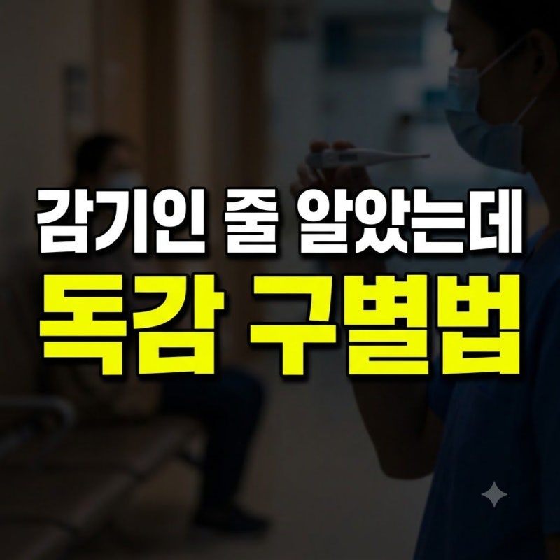 독감 잠복기, A형 B형 독감 차이 : 39도 고열 시 대처 골든타임