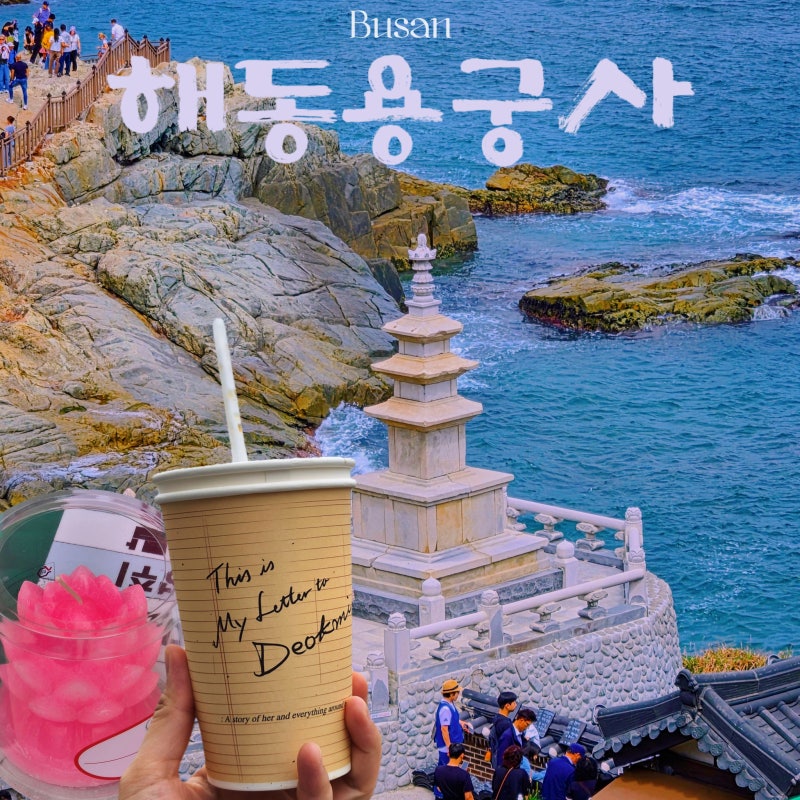 부산 해동용궁사 입장료 주차장 w.바다뷰 카페 덕미