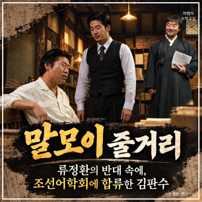 말모이 줄거리 | 류정환의 반대 속에, 조선어학회에 합류한 김판수