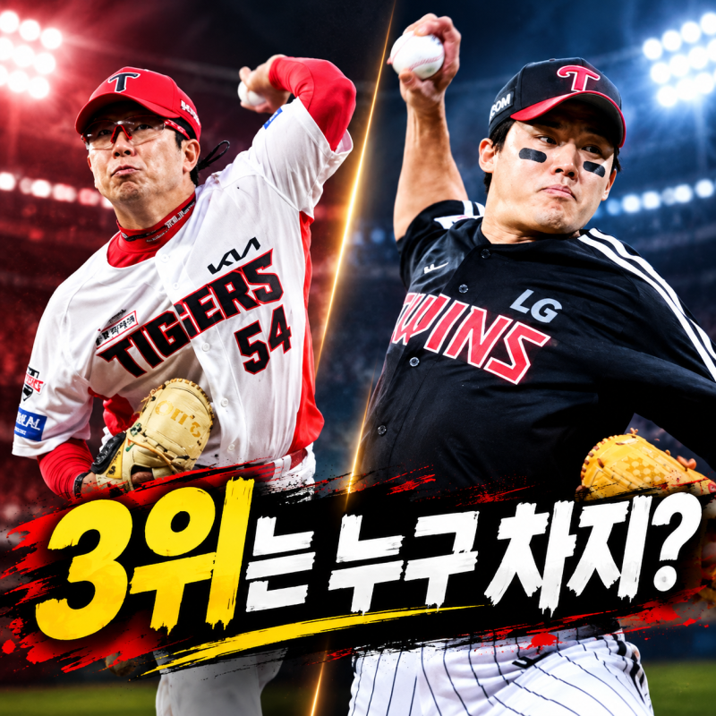 롯데에 발목 잡힌 KIA, 웃는 LG… 정규시즌 마지막 경기에서 갈린다