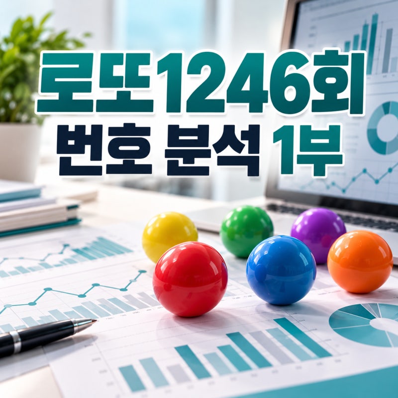 로또1246회 예상번호 1부, 자주 나온 수만 고르면 놓칩니다｜추천수·이월수·미출현수