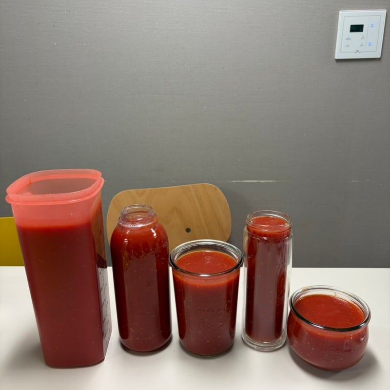 방울토마토 주스 만들기｜토마토를 굳이 끓이는 이유? 직접 만들어 봤어요