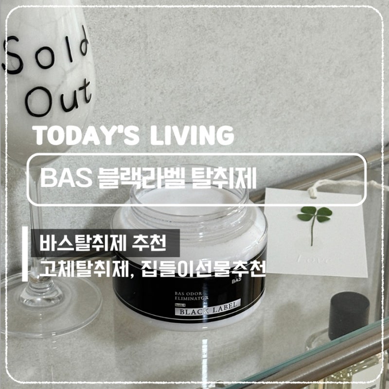 바스 화장실냄세제거 고체 탈취제 블랙라벨 생활악취제거 후기