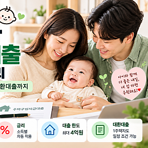 2026 신생아 특례대출 조건 총정리｜소득·금리·한도·대환대출까지