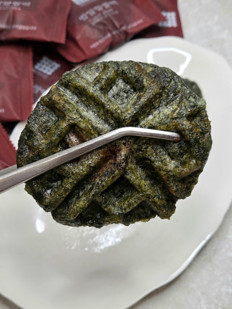 백년화편 밥알찹쌀떡 와플기계에 구워 먹어본 솔직 후기 서울3대 떡집