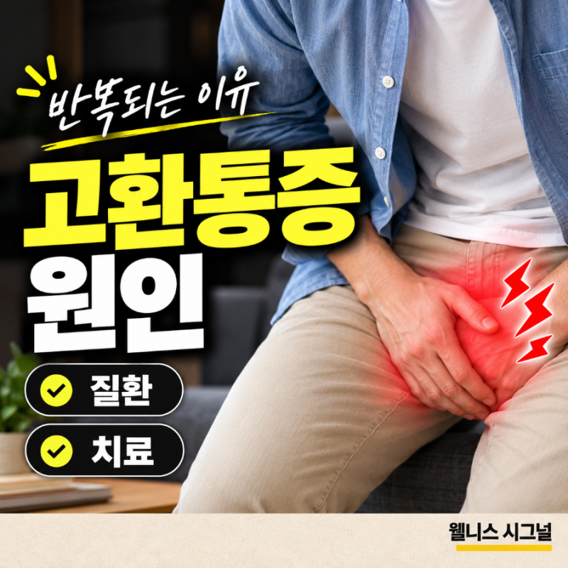 고환 통증이 반복되는 이유, 움직일 때 아프다면 의심할 질환과 치료