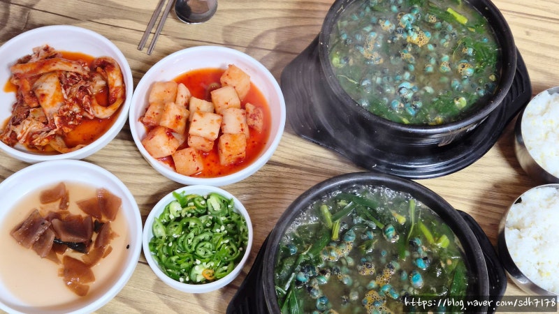 대전 송촌동 맛집 금강옥천올갱이 | 올갱이 듬뿍 들어간 국밥 후기