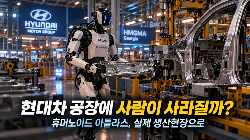 현대차 공장에 사람이 사라질까? 휴머노이드 ‘아틀라스’, 유럽까지 진출할까