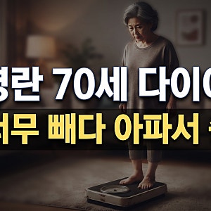 김영란 70세에도 다이어트 고민｜“살 너무 빼다 아파서 중단했다”