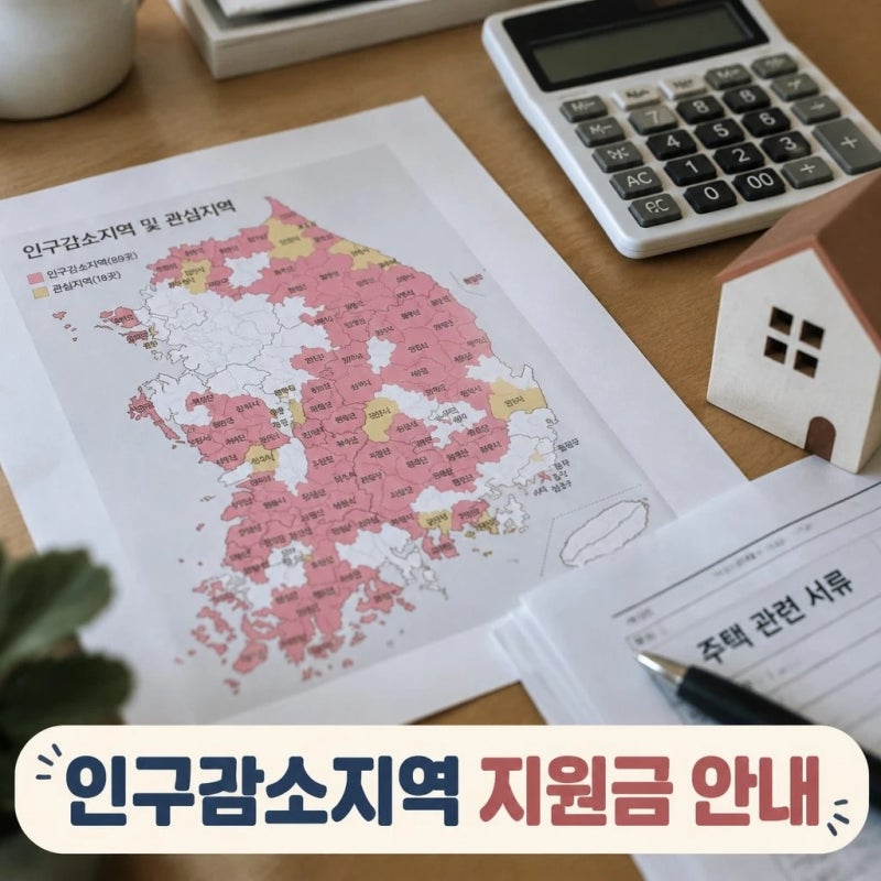 인구감소지역 지원금 누가 받을까?｜지역별 지원사업·신청조건 확인방법