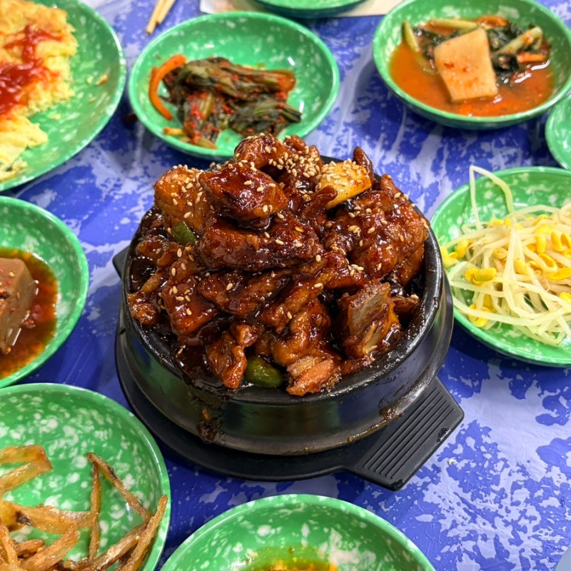 여수 서시장 포차 '한꾼에' 현지인 맛집