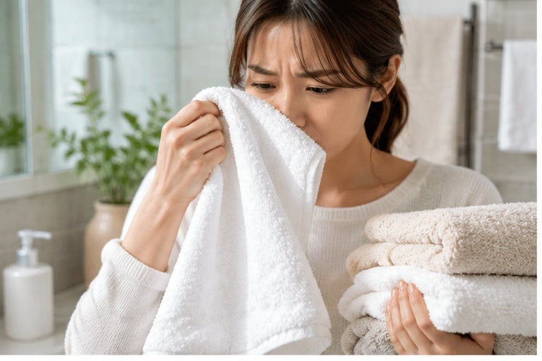수건 빨아도 냄새가 난다면? 쉰내 안 나게 세탁하는 방법