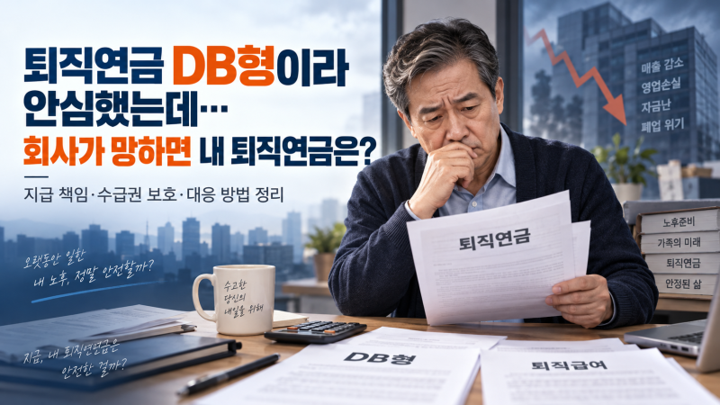 DB형 퇴직연금이라 안심했는데…회사가 망하면 내 퇴직연금은?