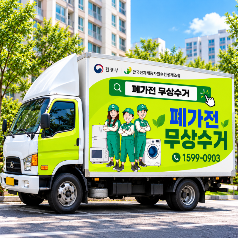 "폐가전 무료수거 신청하면 집 안까지 오나요?" 사람들이 궁금해하는 3가지