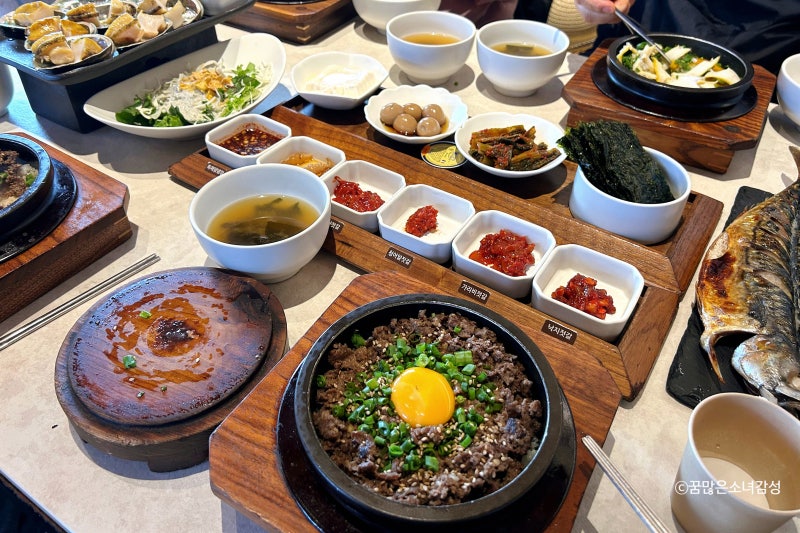 경주 황리단길 블루리본 한식 맛집 복길 경주본점 왕릉뷰 전복 솥밥 전문점