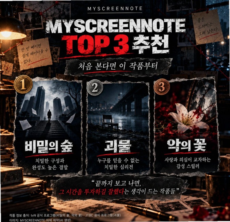 한국 드라마 추천 12부작 이하 정주행부터 소름 돋는 결말까지 (넷플릭스 시리즈)