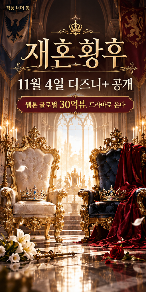 재혼 황후 11월 4일 공개｜신민아·주지훈·이종석·이세영, 30억뷰 웹툰은 어떤 작품일까?