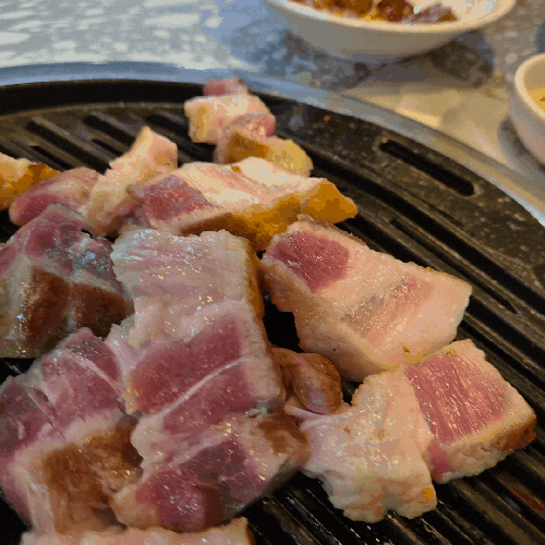 대전삼겹살 맛집 갈마동 갈마주먹구이에서 즐긴 연탄 초벌 주먹생삼겹살 후기
