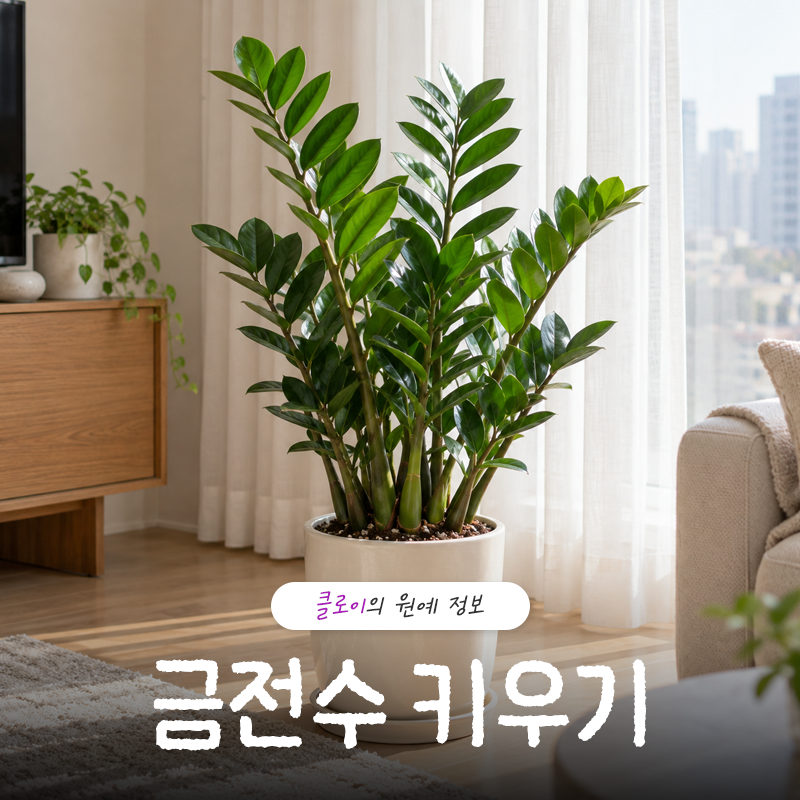 금전수 키우기 초보가 놓치기 쉬운 재배 기준