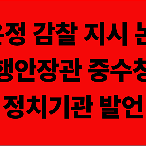 임은정 감찰 지시 논란, 행안장관 중수청 정치기관 발언