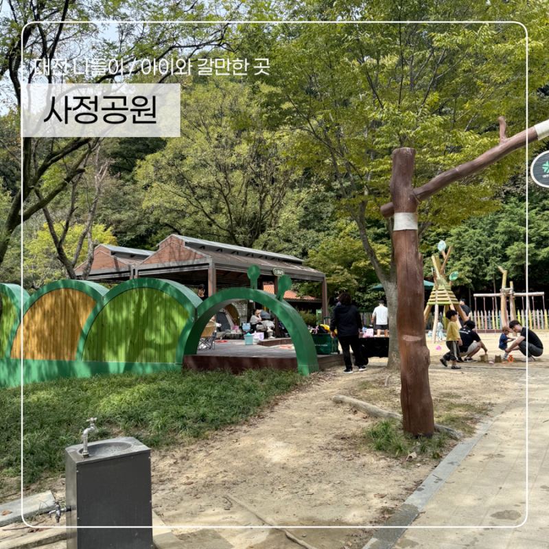 대전 아이와 가볼만한 곳, 야외 나들이 | 산책하기도 좋은 사정공원, 숲속자연놀이터 추천