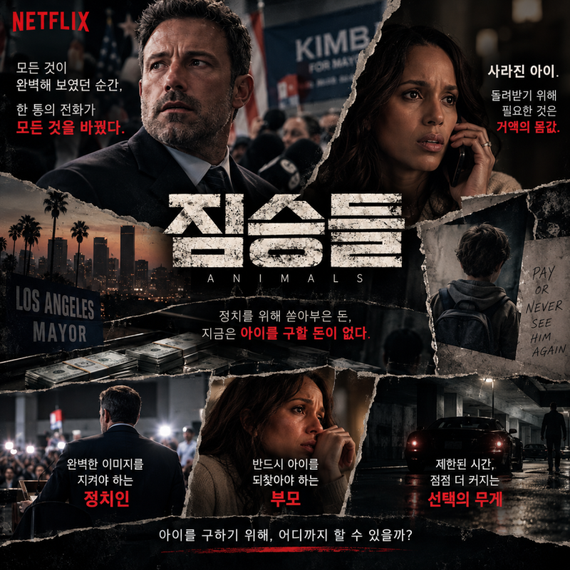 넷플릭스 영화 '짐승들'｜ 줄거리·출연진·평점, 스포 없는 관람 포인트