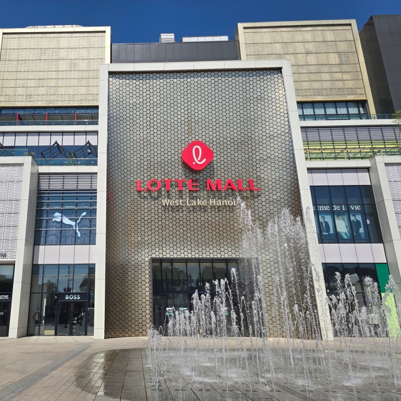 하노이 자유여행 롯데몰 웨스트레이크 캐리어 무료 보관, 롯데마트 쇼핑
