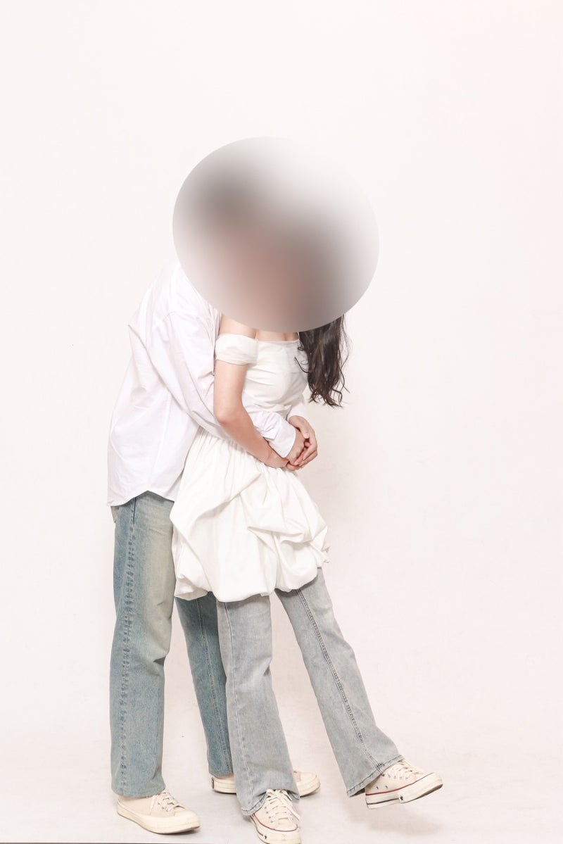 셀프웨딩촬영 원피스 로엘드마리 미니 드레스 대여 내돈내산 후기 지퍼형 드레스 사이즈 꿀....