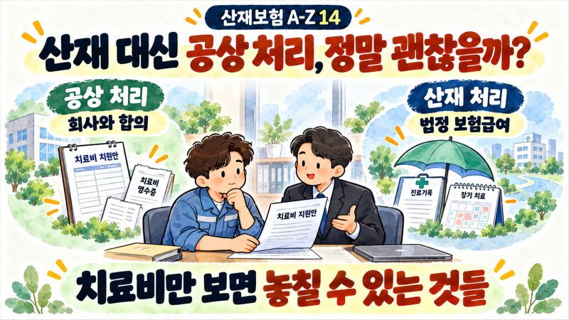 회사가 공상으로 하자고 할 때｜산재와 공상 처리의 차이
