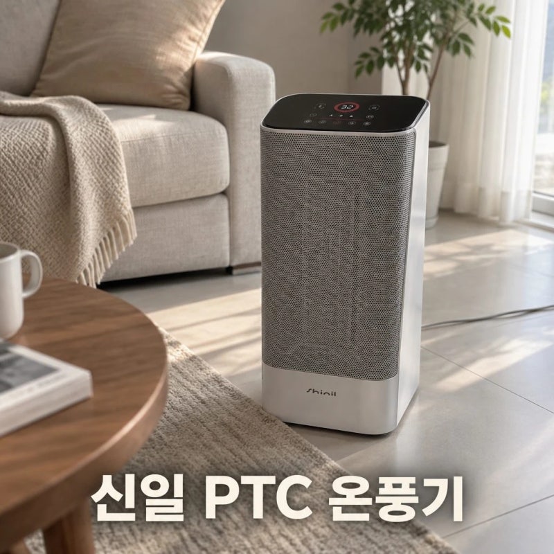 신일 가정용 PTC 온풍기 후기｜가스 난방비 절약에 정말 효과가 있을까?