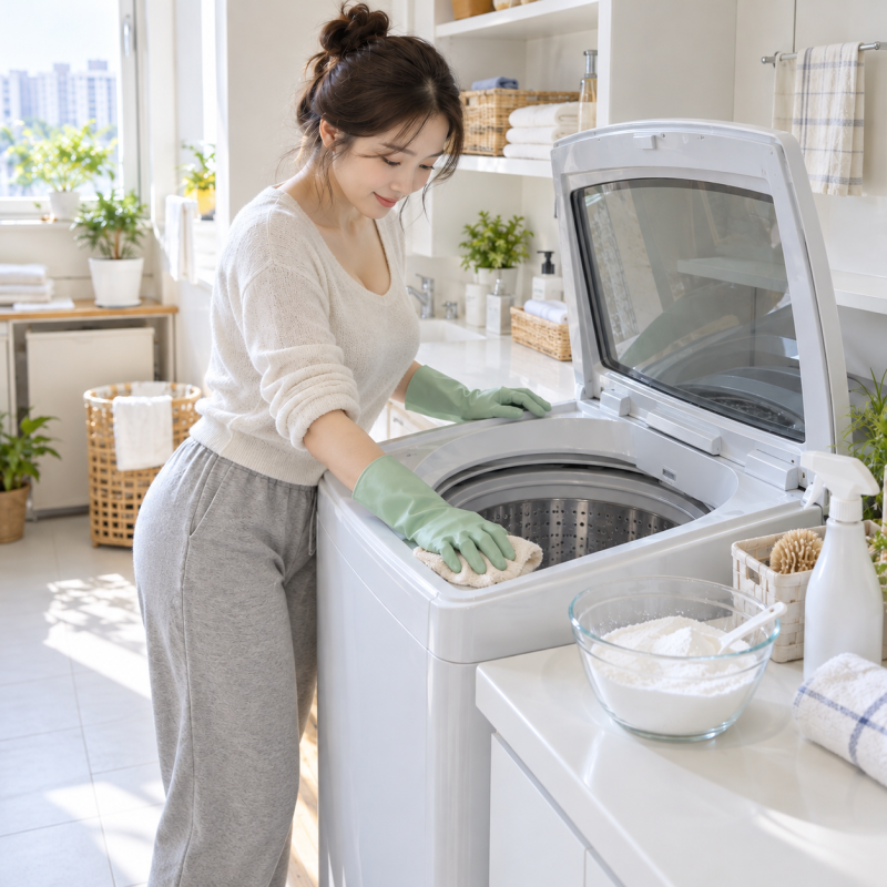 LG 통돌이 세탁기 청소주기, 과탄산소다 청소 및 관리방법 정리 이대로 따라해보세요.