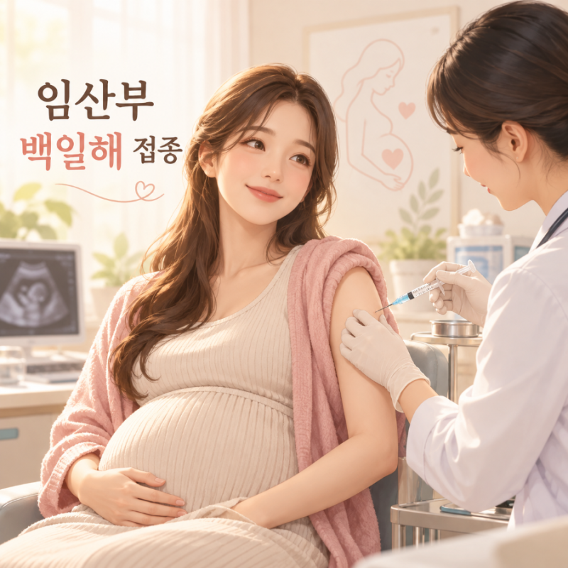 임신중기 백일해예방접종 시기 임산부백신접종 임산부백일해주사 필수?