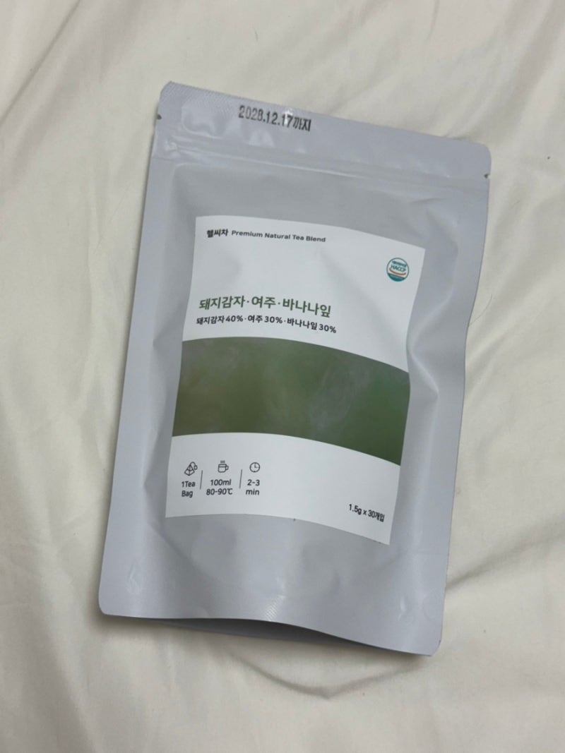 돼지감자 여주 바나바잎차 하예건강식품 헬씨차, 일상에서 가볍게 즐기는 건강차