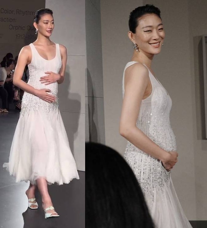 “샤넬 런웨이에서 배 감싸더니”…최소라가 7년 만에 품에 안은 딸, 이름에도 사연이