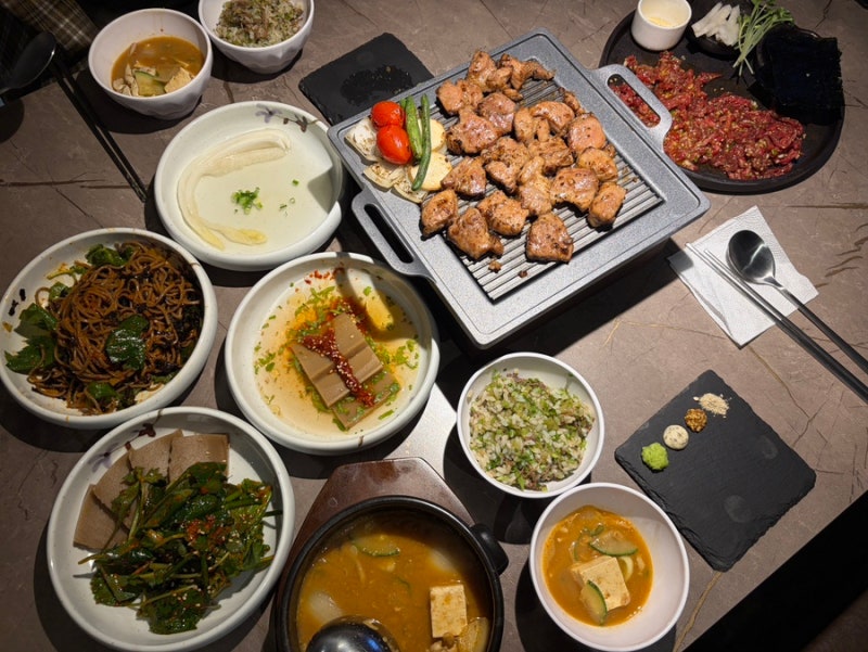 [인천 구월동 고기집]구월동 데이트 맛집은 여기, 연기 냄새 0%, 다 구워서 나오는 구월동 맛....