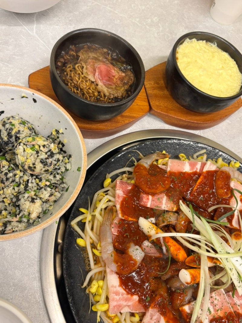 안산 고잔동 쭈꾸미삼겹살 맛집 야장에서 즐기는 쭈꾸미 [쭈불리 안산고잔점]