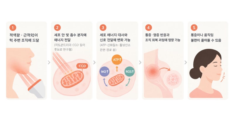 턱관절 물리치료에 쓰이는 빛과 전기자극, 어떤 도움을 줄까요?