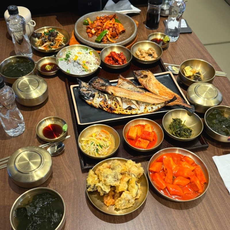 아기와 방문한 수원 생선구이 맛집 광교 갤러리아 [바다를 먹은 고등어] 솔직후기