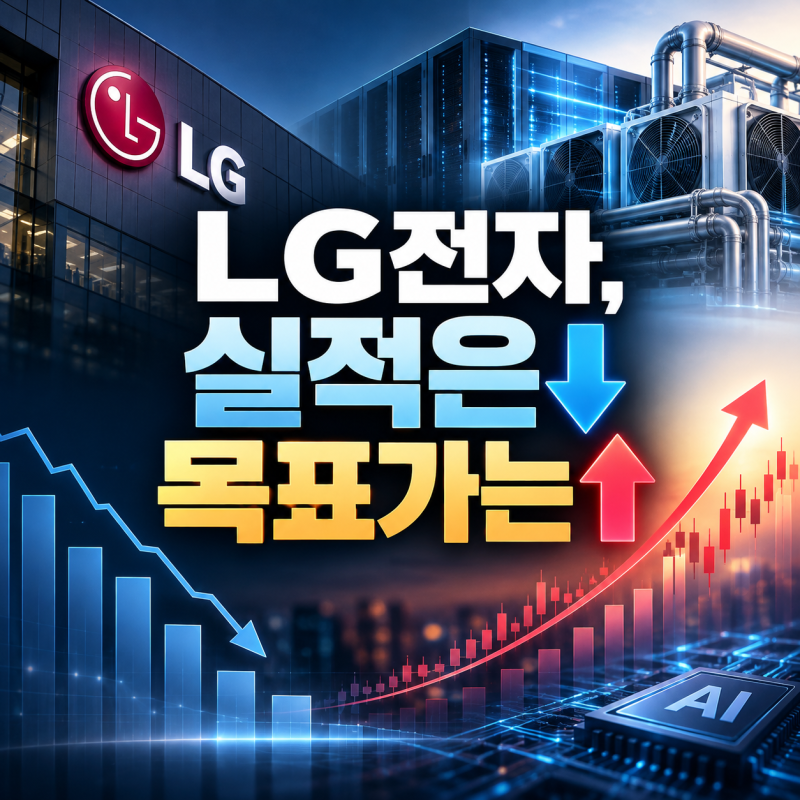 LG전자 주가 전망, 영업이익 50% 급감했는데 목표주가는 28만원? 이유가 있습니다