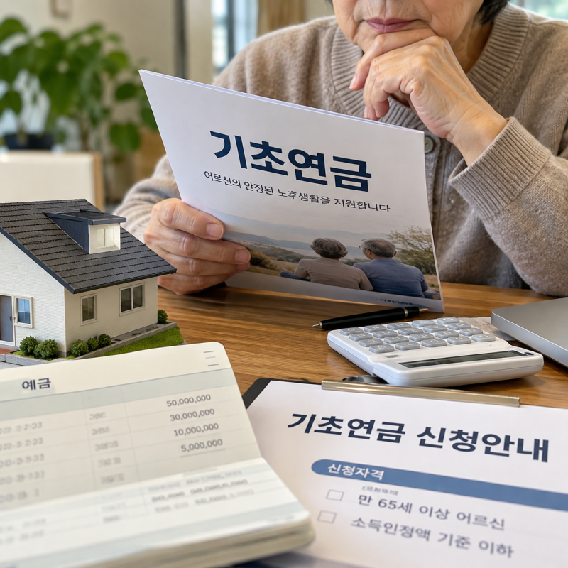57년생부터 76년생까지 기초연금 '집 있어도 받는다' 2026년 재산 기준이 달라졌다는데