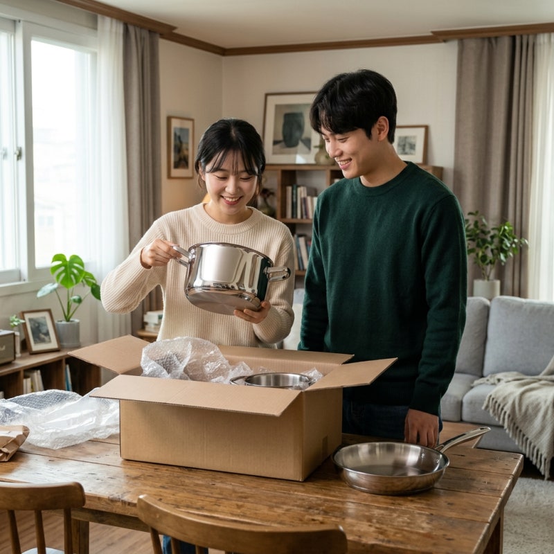 스텐 연마제 제거방법, 식용유로 닦고 식초물 10분인데… 베이킹소다는?