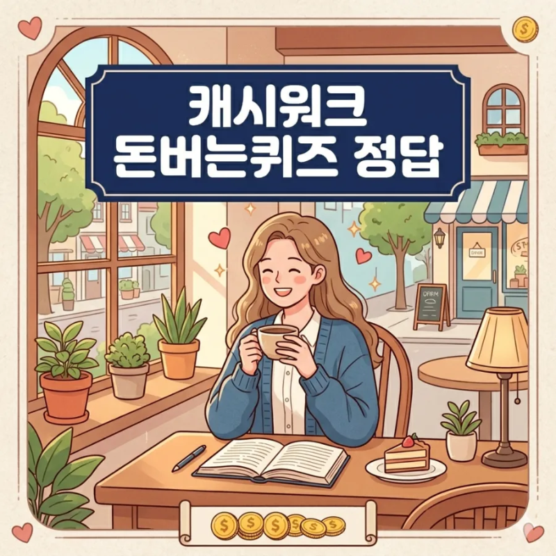 ㅈㅌㄱㅈ OOOO 식단관리는 닥터바리스타 키토선생 돈버는퀴즈 정답 261012